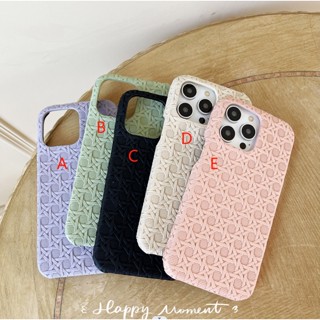 พร้อมส่ง ใหม่ เคสโทรศัพท์มือถือ ลายสาน ขอบน้ํามัน สําหรับ iphone 14 promax 14 14pro 14plus 13 12 11 12 13PROMAX