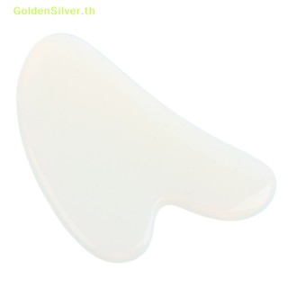 Goldensilver หินโอปาไลท์ รูปหัวใจ สําหรับนวดกดจุด 1 ชิ้น