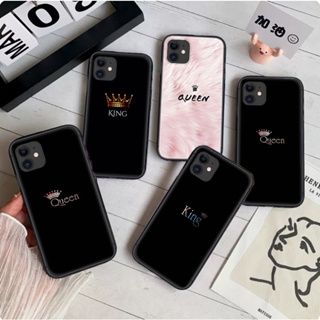 เคสโทรศัพท์มือถือนิ่ม ลาย King and queen สําหรับ Vivo Y70S Y51S Y70T Y53S Y52S Y31S Y76S Y76 Y74S Y15S Y15A T1 Y10 130A