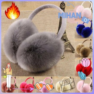 MH Ear Muffs Casual Fluffy Cosy Plush Ear Warmer