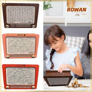 Rowans กล่องใส่เหรียญธนาคาร คุณภาพสูง