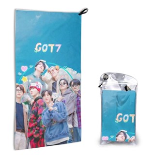 【มีสินค้า】GOT7 ผ้าขนหนูไฟเบอร์ แบบแห้งเร็ว พิมพ์ลาย ขนาด 40*80 ซม. สําหรับทุกเพศ