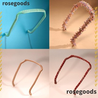 Rosegoods1 ที่คาดผมพลาสติก แบบหนา ขนาดใหญ่ มองไม่เห็น อุปกรณ์เสริม สําหรับผู้ชาย และผู้หญิง