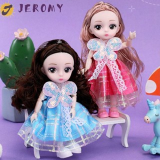 Jeromy ตุ๊กตา PVC ข้อต่อขยับได้ สวยงาม 17 ซม. เพื่อความปลอดภัย สําหรับเด็ก