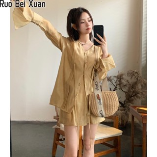 Ruo Bei Xuan ผู้หญิงใหม่สไตล์จีนด้านบน Tencel เสื้อสูทแฟชั่นสไตล์แห่งชาติ