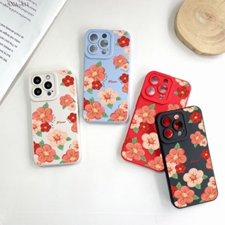 Samsung Galaxy A11 A12 A13 A23 A32 A51 A71 A52 A52S A50 A50S A30S A53 4G 5G สำหรับ Lucky Flower เคส เคสโทรศัพท์