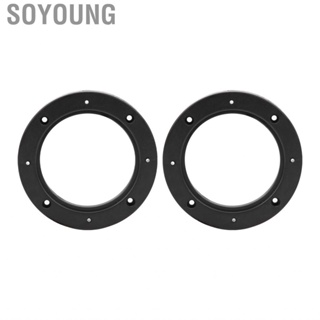 Soyoung Speaker Ring Mat  Plug and Play 2pcs 4in Spacer for Car