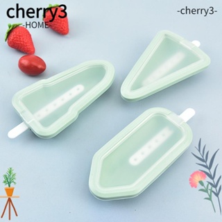 Cherry3 แม่พิมพ์ซิลิโคน ฝาซิลิโคน สําหรับทําไอศกรีม ไอศกรีม สําหรับเด็ก