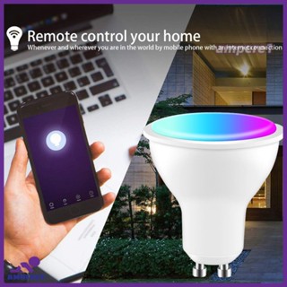 Wifi Smart Gu10หลอดไฟ Led Spotlight Tuya Smart Life App 5W Rgbcw Voice Control -AME1 -AME1