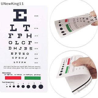 Unewking โปสเตอร์ผ้าใบ พิมพ์ลาย Snellen Eye สําหรับตกแต่งผนังบ้าน