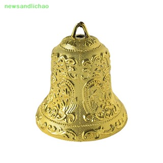 Newsandlichao กระดิ่งลม กระดิ่งโลหะ สีทอง สําหรับคริสต์มาส