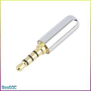 [Ready] 4 Pole 3.5Mm Male Repair Headphone Jack Plug Metal Alloy Audio [P/1]