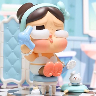 Popmart Popmart CRYBABY Dresser ตุ๊กตาของเล่น ของขวัญ ตกแต่งบ้าน หลากสี