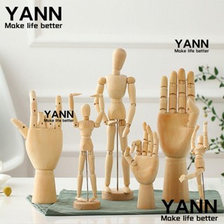 Yann1 โมเดลรูปปั้นมือหมุนได้ สําหรับตกแต่งบ้าน