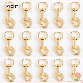 Peonypavilion ตะขอโลหะ สีบรอนซ์ หมุนได้ 4 ขนาด อุปกรณ์เสริม สําหรับกระเป๋าเดินทาง