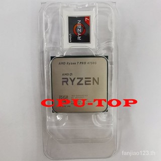 โปรเซสเซอร์ CPU AMD Ryzen 7 PRO 4750G 3.6 GHz Eight-Core Sixteen-Thread 65W L3=8M 100-000000145 ซ็อกเก็ต AM4