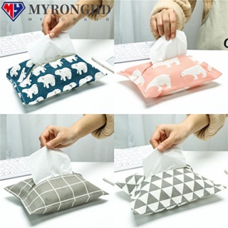 Myronghd ถุงกระดาษทิชชู่ สําหรับห้องนอน ห้องนั่งเล่น รถยนต์