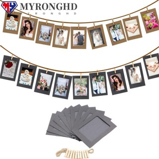 Myronghd กรอบรูป 3-6 นิ้ว สําหรับแขวนตกแต่งผนัง 10 ชิ้น