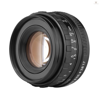 Fw เลนส์กล้อง 50 มม. F1.7 รูรับแสงขนาดใหญ่ แมนนวลโฟกัส Prime เมาท์ PK แบบเปลี่ยน สําหรับกล้อง Pentax K1 K-1 Mark II ฟูลเฟรม