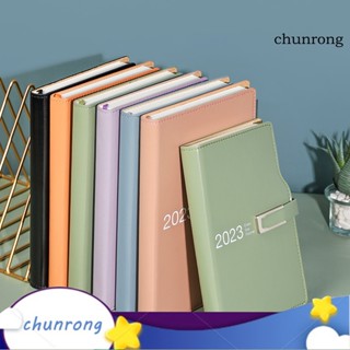 Chunrong สมุดโน้ต ปฏิทิน แพลนเนอร์รายสัปดาห์ แบบหนา 365 วัน 2023 A5 A6