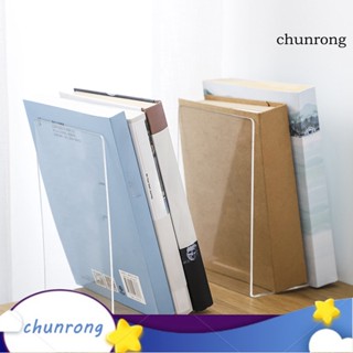 Chunrong ชั้นวางหนังสืออะคริลิคใส สําหรับตั้งโต๊ะ 1 ชิ้น