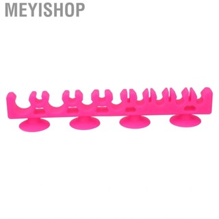 Meyishop Silicone Cosmetic Brush Rack  Multi Purpose Makeup Drying Keep Clean for Wall Space