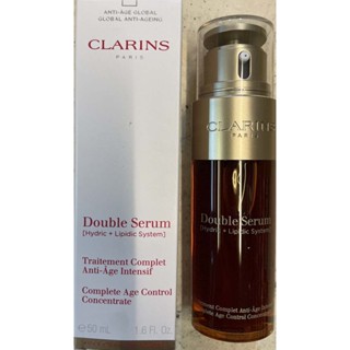 new  Clarins Double Serum Complete Age Control Concentrate 50ml