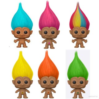 Funko POP Trolls โมเดลฟิกเกอร์แอกชัน หลากสี ของเล่นสําหรับเด็ก ตกแต่งบ้าน ของขวัญสําหรับเด็ก ของสะสม เครื่องประดับ