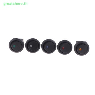 Greatshore สวิตช์เปิด ปิด ไฟ LED 20A 12V DC กันน้ํา สําหรับรถยนต์ เรือ