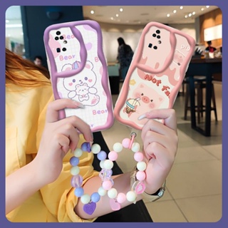 three-dimensional Liquid silicone Phone Case For Huawei P50 Pro luxurious lovely Pendants originality texture For Girls