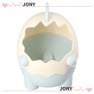 Jy1 ที่วางปากกา ลายการ์ตูนไดโนเสาร์ สีฟ้า สีชมพู ประหยัดพื้นที่ สําหรับห้องนอน