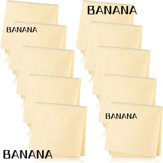 Banana1 ผ้าปั้นดินเผา ขนเทียม 6.8x5.7 นิ้ว สําหรับเครื่องปั้นดินเผา เซรามิค 20 ชิ้น