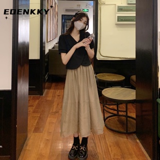 EOENKKY  กระโปรง กระโปรงยีนส์ กระโปรงกางเกง 2023 NEW Style 073109 Comfortable สไตล์เกาหลี Unique ทันสมัย A93M1J6 36Z230909