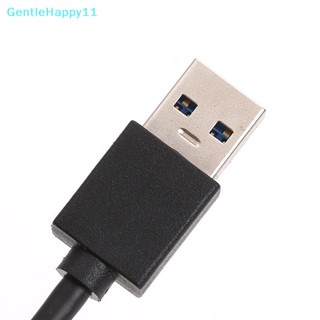 Gentlehappy สายเคเบิลอะแดปเตอร์ฮาร์ดดิสก์ USB 3.0 A M เป็น Micro B SATA สําหรับฮาร์ดดิสก์ภายนอก HDD