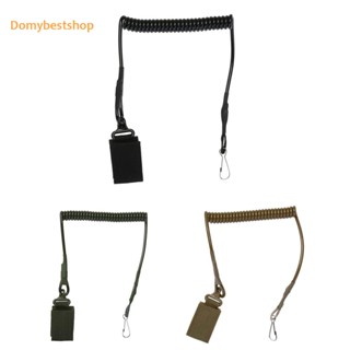 [Domybestshop.th] เชือกยืดหยุ่น สไตล์ทหาร ยุทธวิธี รักษาความปลอดภัย SL#