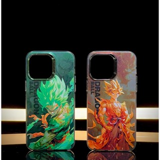 เคสโทรศัพท์มือถือ ลายดราก้อนบอล Son Goku สีเงิน สําหรับ iPhone 14 Pro Max 13 12 Pro Max 11