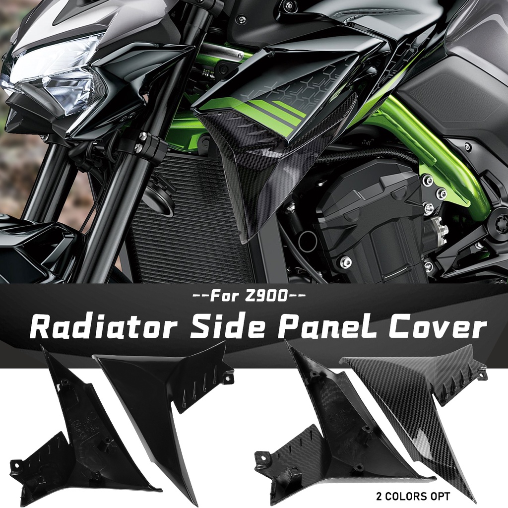 สําหรับ Kawasaki Z900 2020-2024 ชิ้นส่วนแฟริ่งรถจักรยานยนต์พลาสติก ABS Unpainted ซ้ายขวาแฟริ่งฝาครอบ