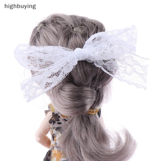 [highbuying] คลิปหนีบขอบลูกไม้ สีขาว 1 คู่