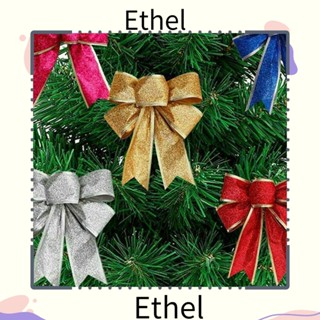 Ethel1 โบว์ ขนาดใหญ่ 25 ซม. สําหรับตกแต่งบ้าน ปาร์ตี้คริสต์มาส