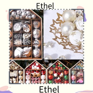 Ethel1 ลูกบอล ขนาด 6 ซม. สําหรับตกแต่งต้นคริสต์มาส 70 ชิ้น