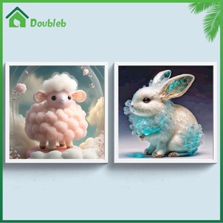 【Doub X ✮】ภาพวาดสีน้ํามัน ตามตัวเลข รูปสัตว์ DIY สําหรับตกแต่งผนังบ้าน ✮