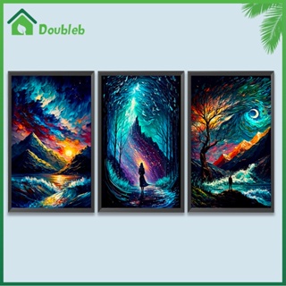 【Doub X ✮】ภาพวาดสีน้ํามัน ตามตัวเลข DIY สําหรับตกแต่งผนังบ้าน ✮