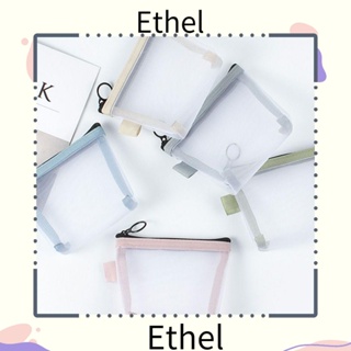 Ethel1 กระเป๋าใส่เหรียญ บัตรเครดิต ขนาดเล็ก แบบพกพา 3 ชิ้น