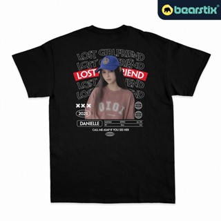 Beartsix - เสื้อยืด ลาย Danielle - Kaos Lost Girlfriend - Baju New Jeans - Kpop Streetwear