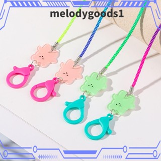 Melodygoods1 สายคล้องคอ ไนล่อน อะคริลิค สีแคนดี้ สําหรับคล้องแว่นตา