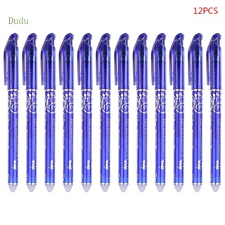 Dudu ปากกาเจลลบได้ 0 5 มม. 12 ชิ้น