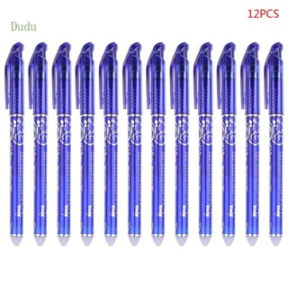 Dudu ปากกาเจลลบได้ 0 5 มม. 12 ชิ้น
