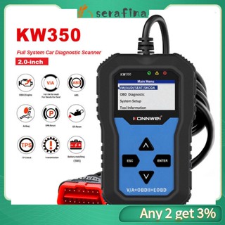 Rf Kw350 เครื่องสแกนเนอร์วินิจฉัยรถยนต์ ระบบเบรก Abs V007