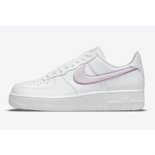 ล่าสุด NK Air Force 1 รองเท้าผ้าใบลําลอง สีม่วง สีขาว 2021 DN5056-100