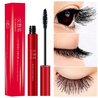 [authentic flamingo mascara] Waterproof, perspiration-proof, lengthening, color-fading, dense, slender, lengthening and encryption